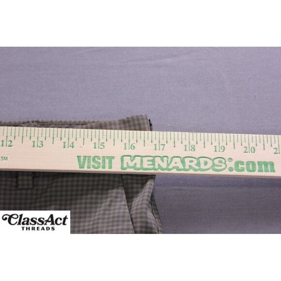 Nike Golf Pants Mens Brown Checked Dri-Fit Tour Performance Stretch 33 X 32 - Picture 7 of 11